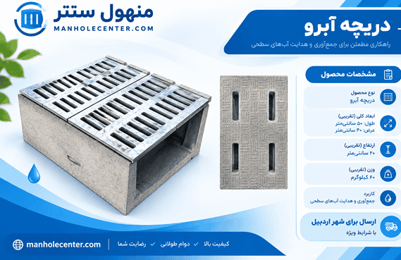 دریچه منهول آبرو