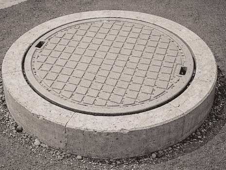 دریچه منهول بتنی