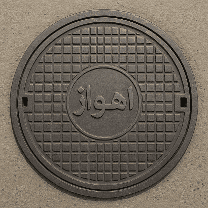 دریچه منهول در خوزستان