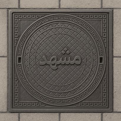 دریچه منهول در مشهد