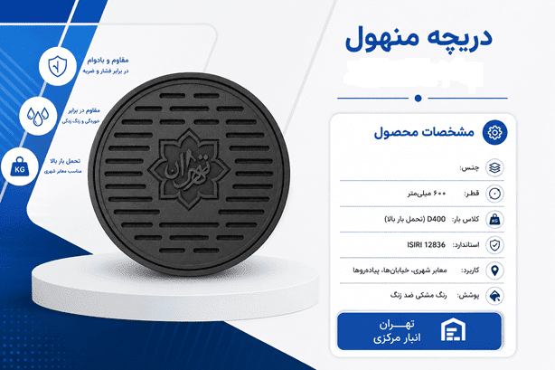 دریچه منهول در تهران