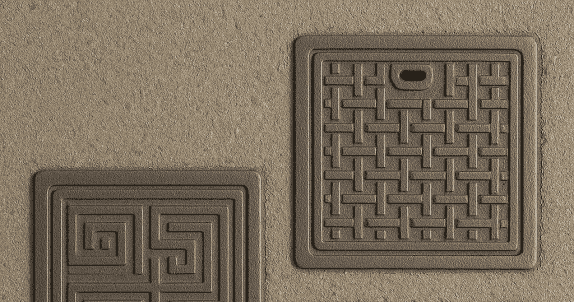 دریچه منهول مربعی