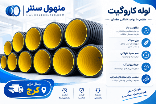 لوله کاروگیت در کرج